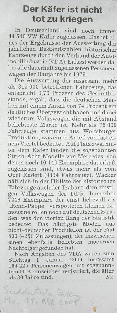 zeitungsausschnitt